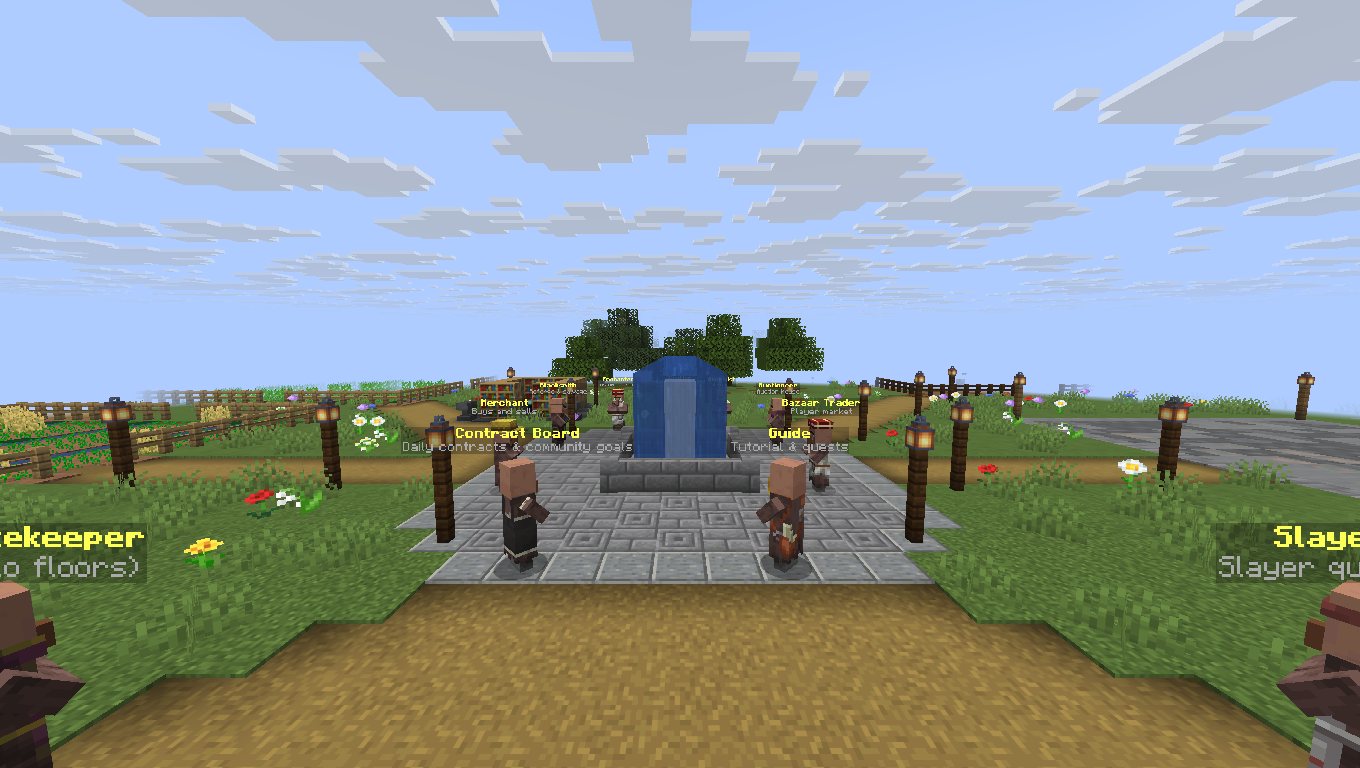 The hub plaza